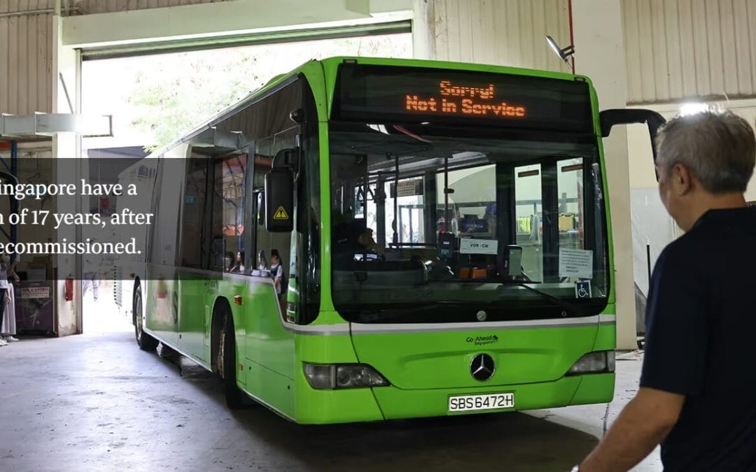 Singapore’s public buses get a facelift – We Are Featured On Straits Times!